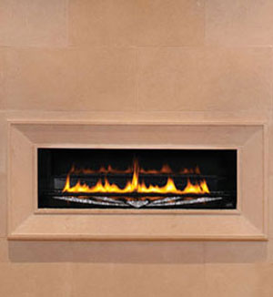 1116 fireplace stone mantel