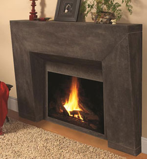 7703 fireplace stone mantel
