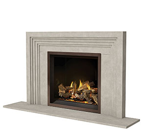 4130.8 picture frame fireplace stone mantel