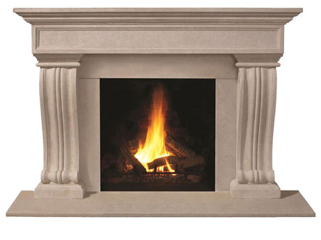 1111.536-gs fireplace stone mantel
