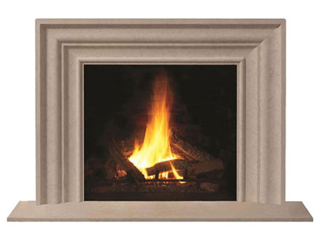 1113 fireplace stone mantel