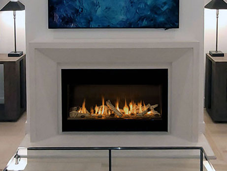 4140.C with linear fireplace