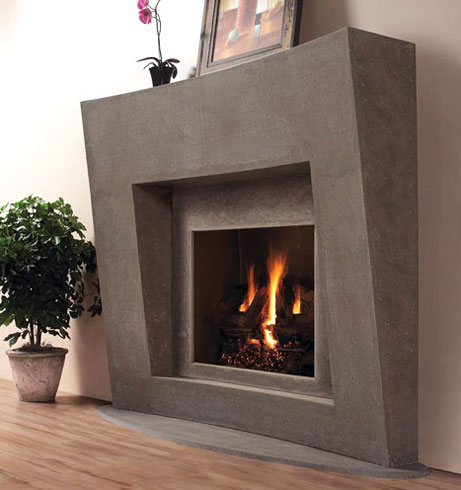 7702 fireplace stone mantel