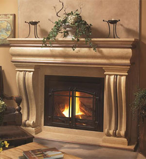 Sahara fireplace 