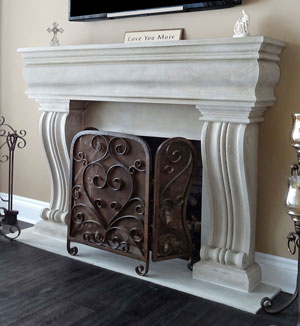 1106.536.GS Ember Regency Fireplaces cast stone mantel New Jersey