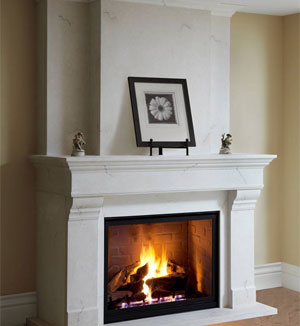 Classic fireplace mantel design