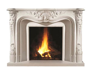 1100 fireplace stone mantel