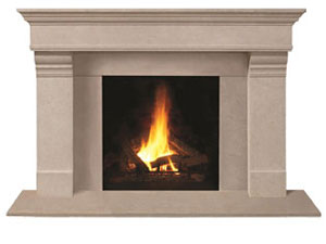 1110.556 fireplace stone mantel