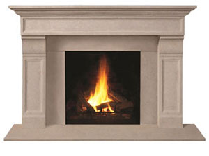 1111.511 fireplace stone mantel