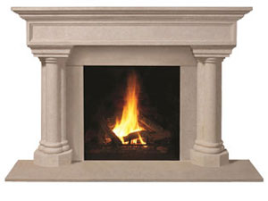 1111.555 fireplace stone mantel