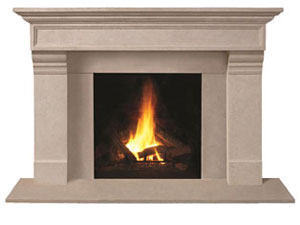 1111.556 fireplace stone mantel