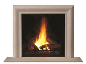 1115.7 fireplace stone mantel