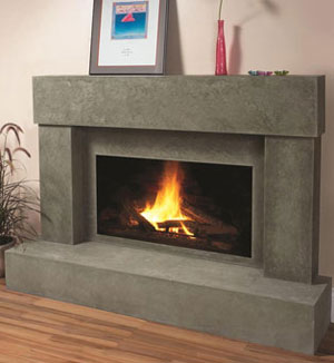 7701 fireplace stone mantel