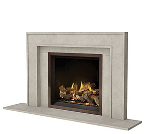 4125.8 picture frame fireplace stone mantel
