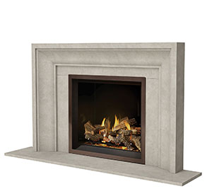 4127.9 picture frame fireplace stone mantel