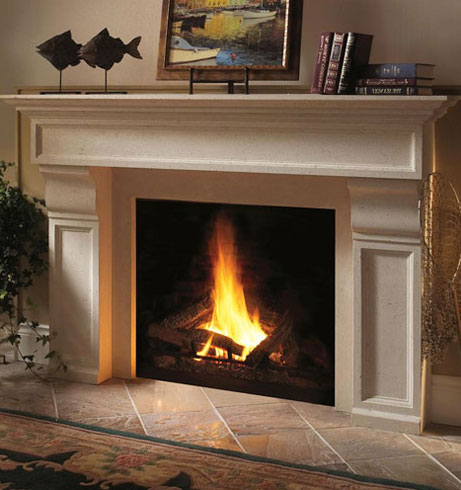 1111.511 fireplace stone mantel