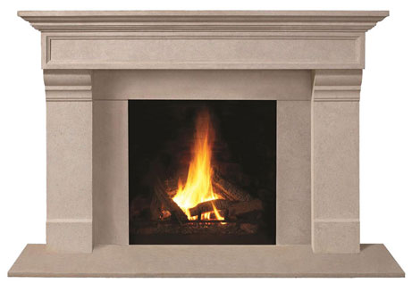 1111.556-gs fireplace stone mantel
