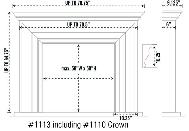 1113 including #1110 Crown